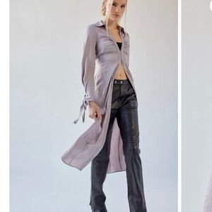 Urban Outfitters Chapman Hook & Eye Midi Dress in Lavender, Size Small, NWT